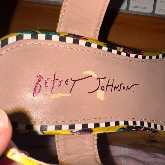 BETSEY JOHNSON Floral Opportunity Ankle strap heel - Picture 11 of 11